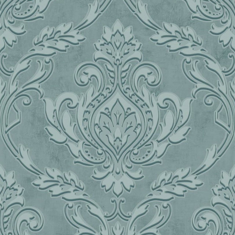 TD32702 Botany Damask 3D Wallcoverings Wallpaper by Today Interiors