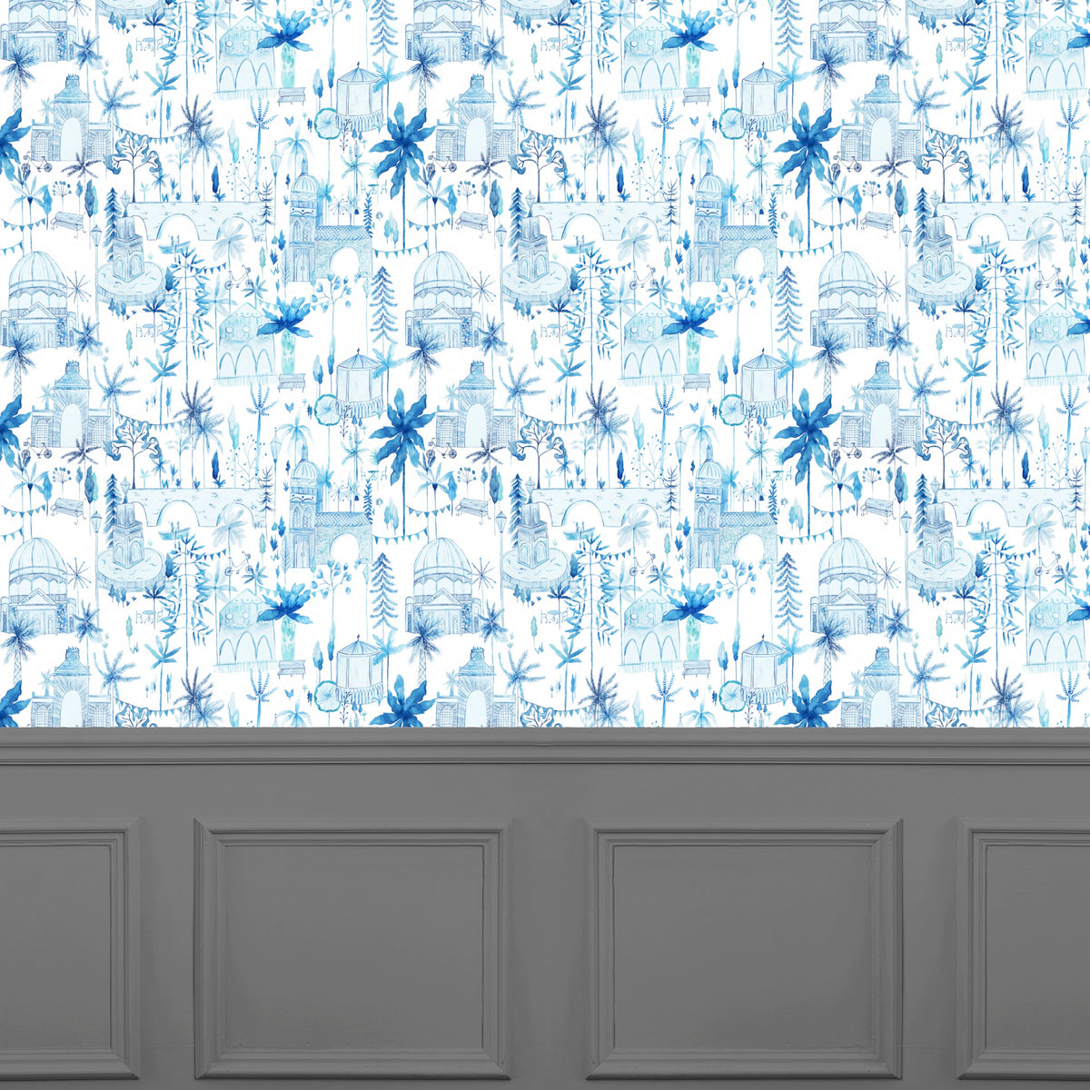 Tellaro Cobalt Wallpaper by Voyage Maison | TELLARO/WPO/COB