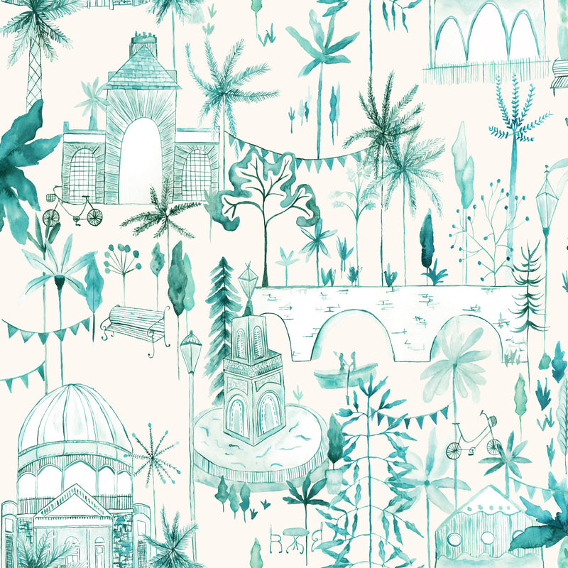 Tellaro Seamist Wallpaper by Voyage Maison | TELLARO/WPO/SEA