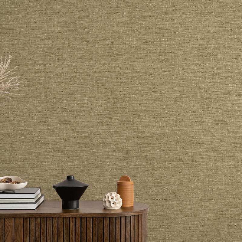 199505 Telma Plain Beige Wallpaper by Grandeco