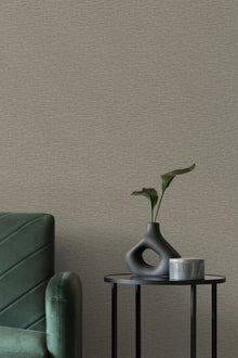 199506 Telma Plain Mocha Wallpaper by Grandeco