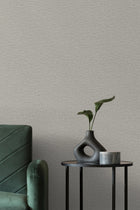 199509 Telma Plain Neutral Marl Wallpaper by Grandeco