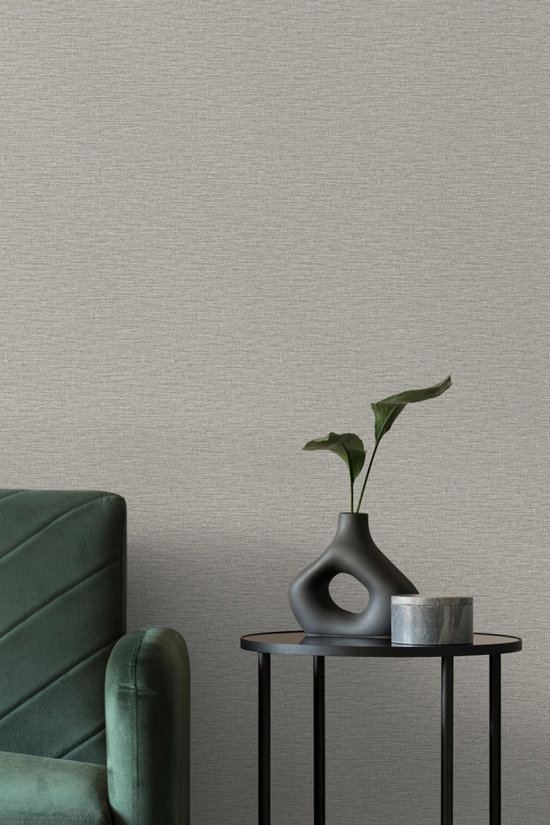 199509 Telma Plain Neutral Marl Wallpaper by Grandeco