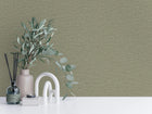 199510 Telma Plain Sage Green Wallpaper by Grandeco