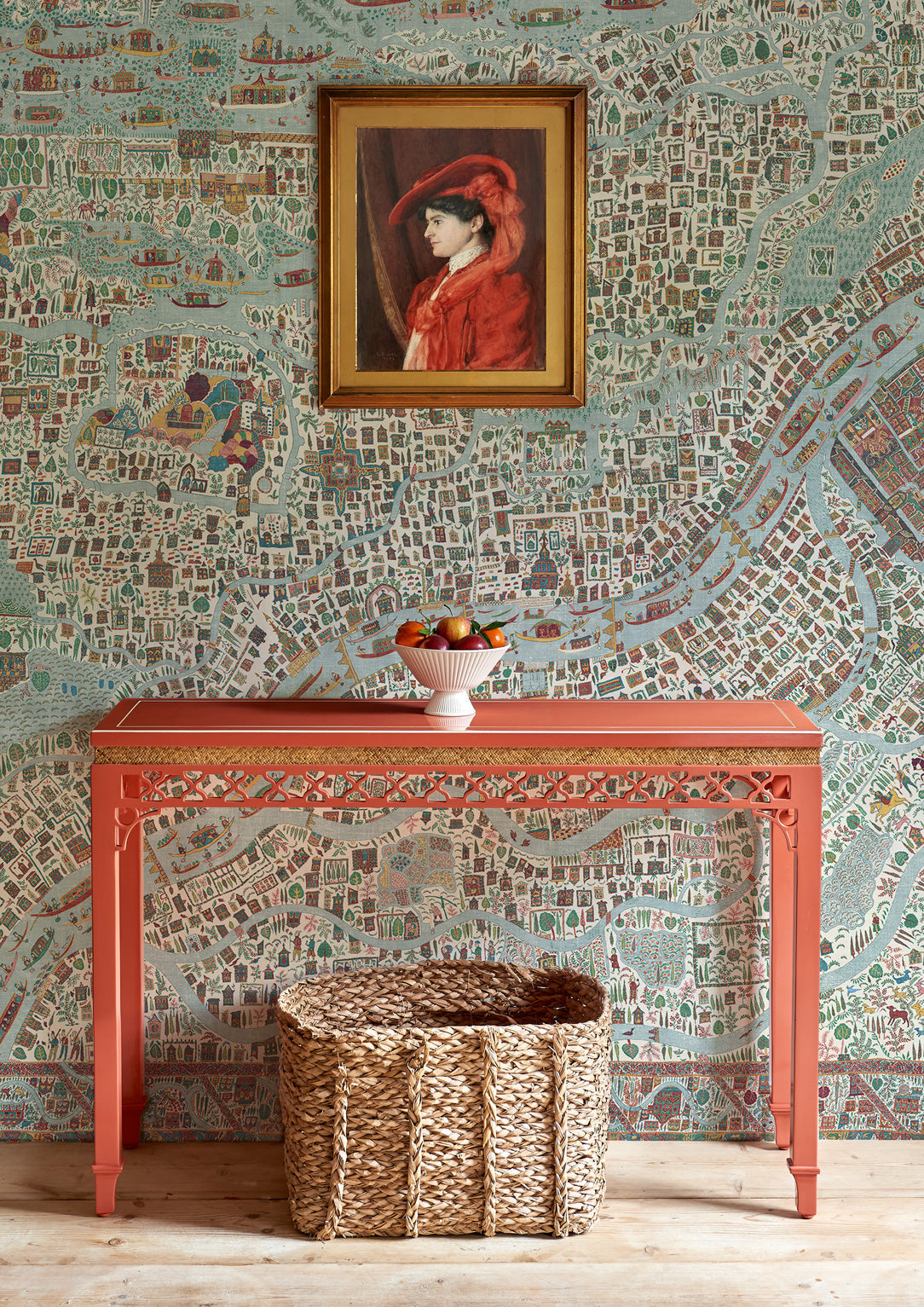 LW 356 668 The Map Maxi Garland Mural by Lewis & Wood