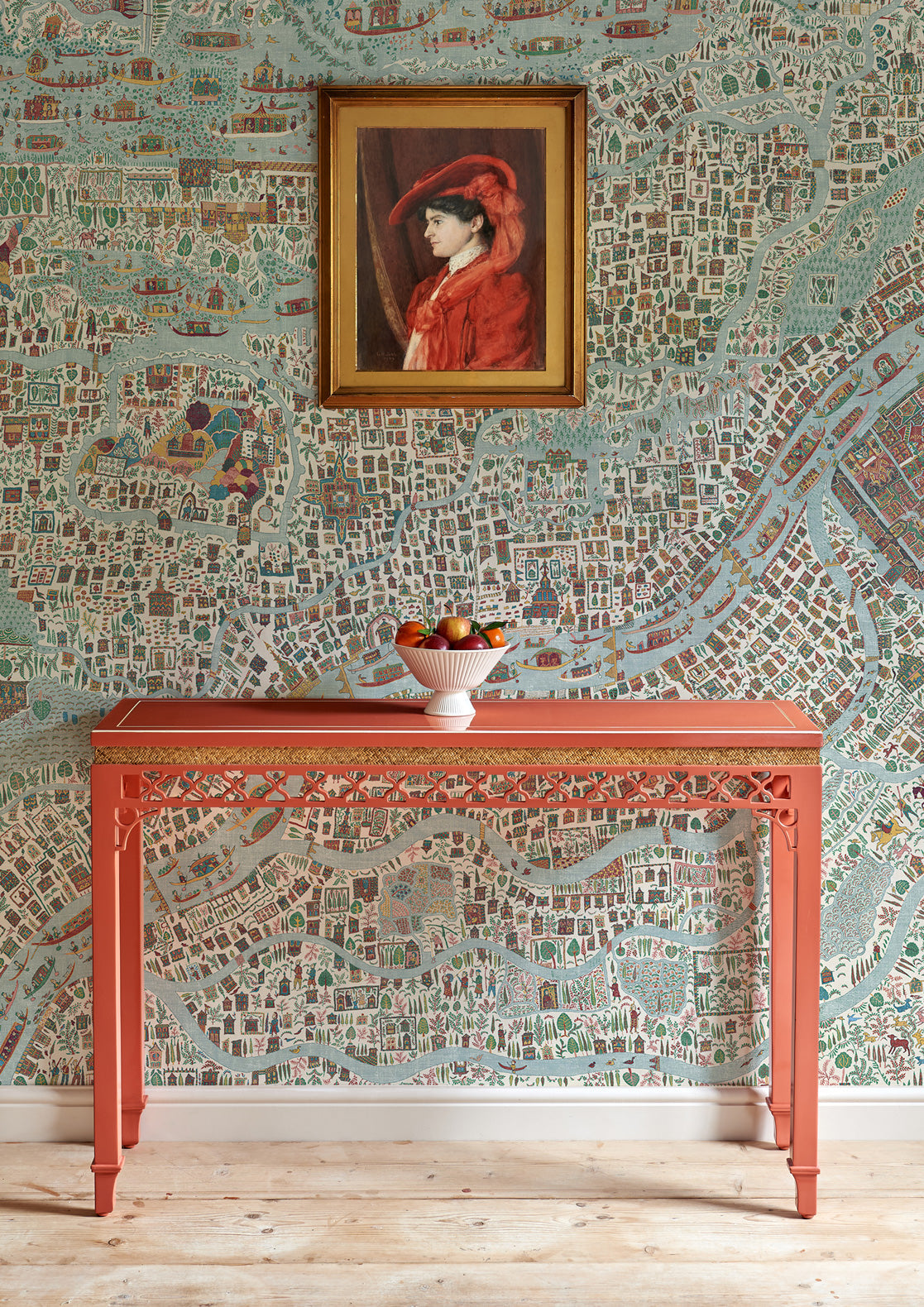 LW 356 668 The Map Maxi Garland Mural by Lewis & Wood
