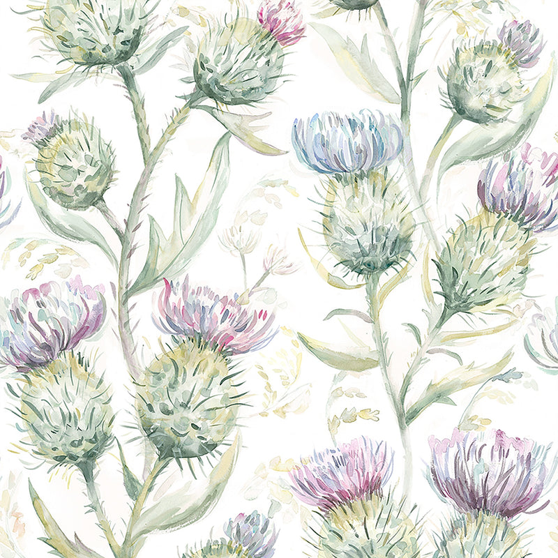 Thistle Glen Spring Wallpaper by Voyage Maison | THISTLE/WPO/SPR