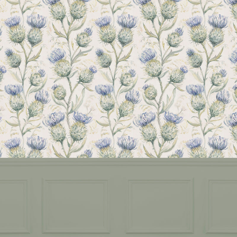 Thistle Glen Winter Wallpaper by Voyage Maison | THISTLE/WPO/WIN