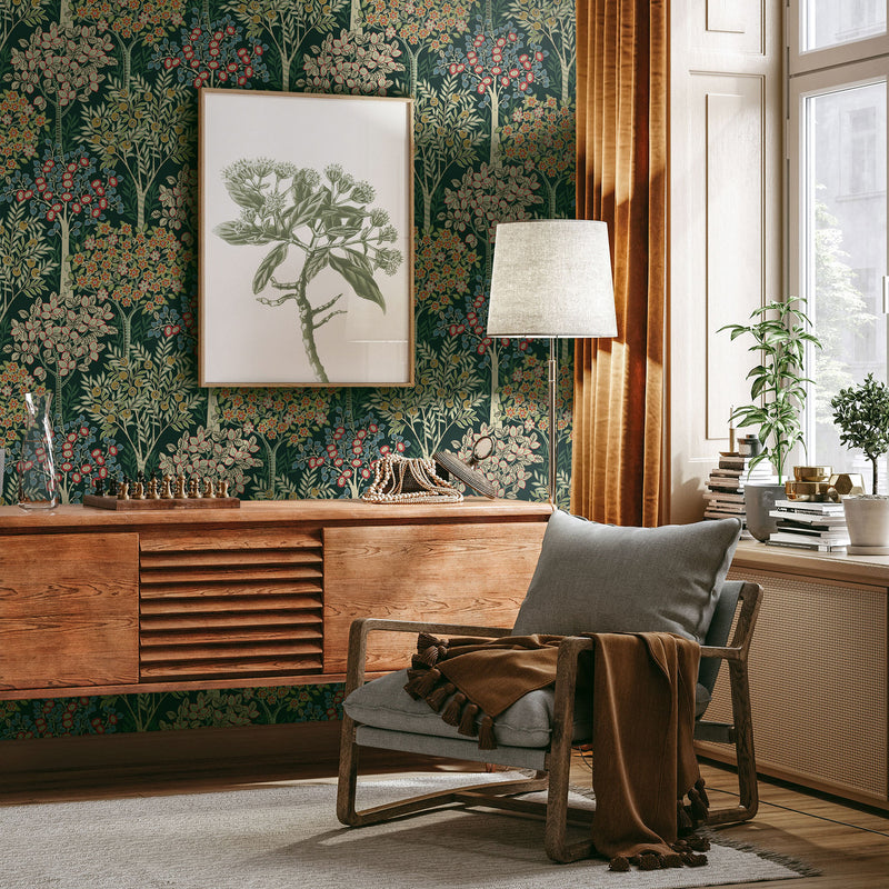 TJ40304 Grove Mulberry Tree Wallpaper By Galerie