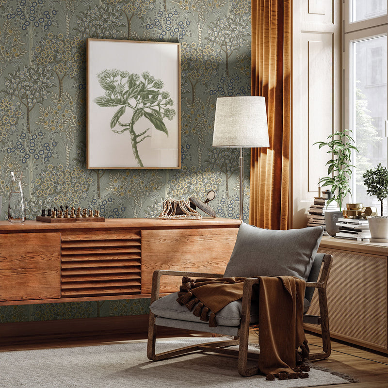 TJ40307 Grove Mulberry Tree Wallpaper By Galerie