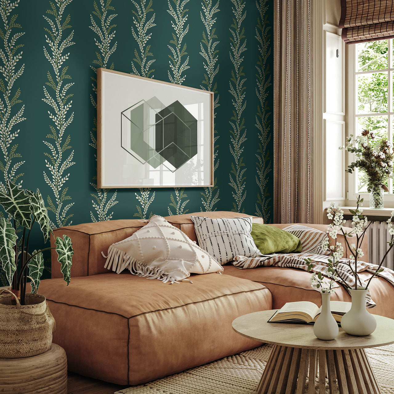 TJ40514 Exbury Mulberry Tree Wallpaper By Galerie