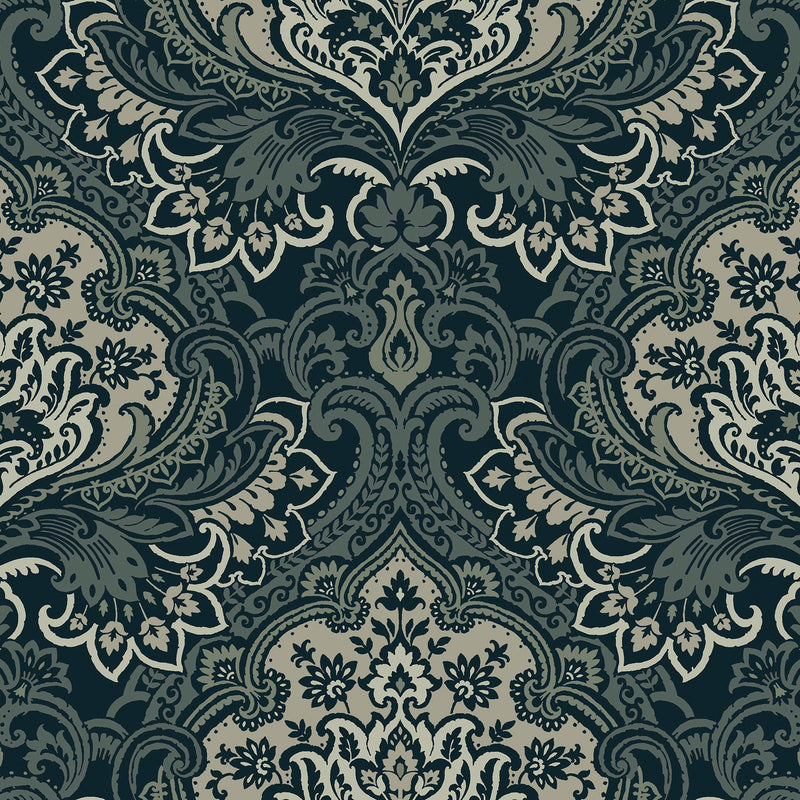 TJ40700 Logan Mulberry Tree Wallpaper By Galerie