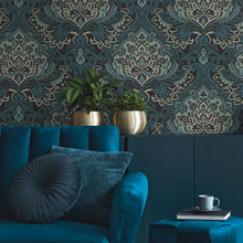 TJ40712 Logan Mulberry Tree Wallpaper By Galerie