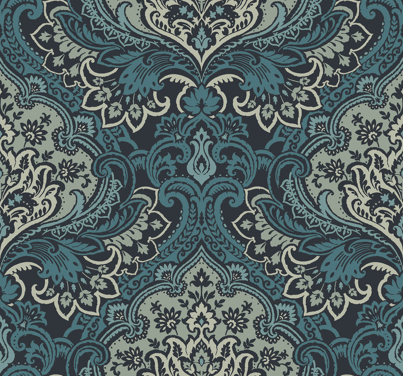 TJ40712 Logan Mulberry Tree Wallpaper By Galerie