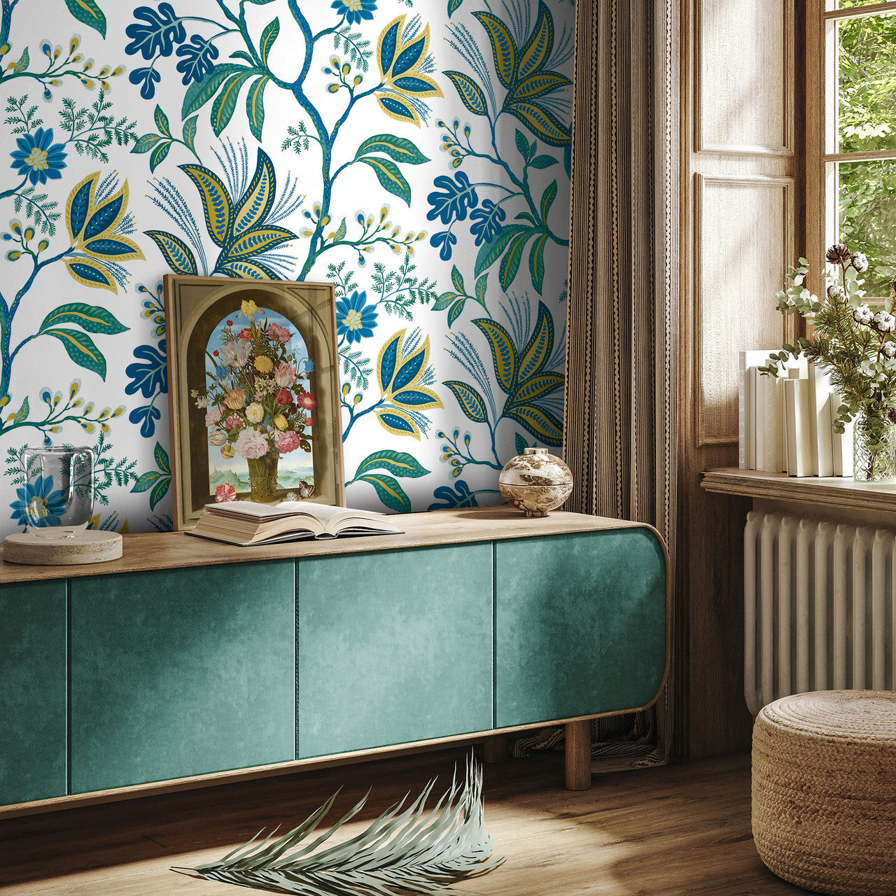 TJ41112 Kew Mulberry Tree Wallpaper By Galerie