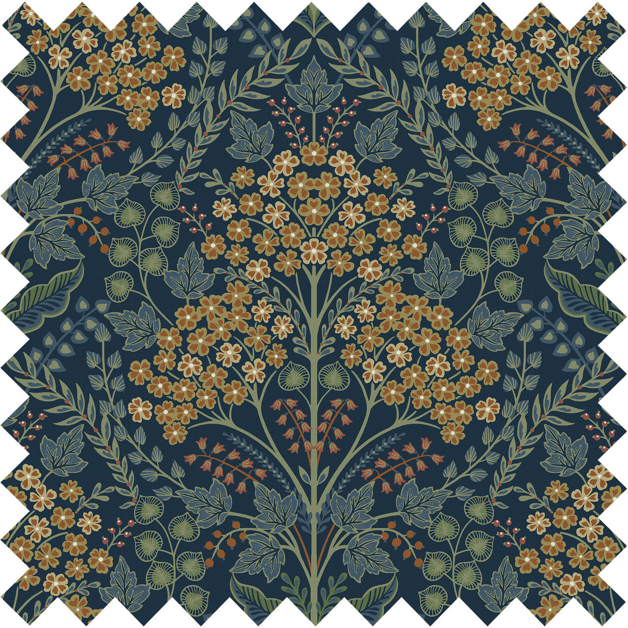 TJ42202F Winkworth Mulberry Tree Fabric By Galerie