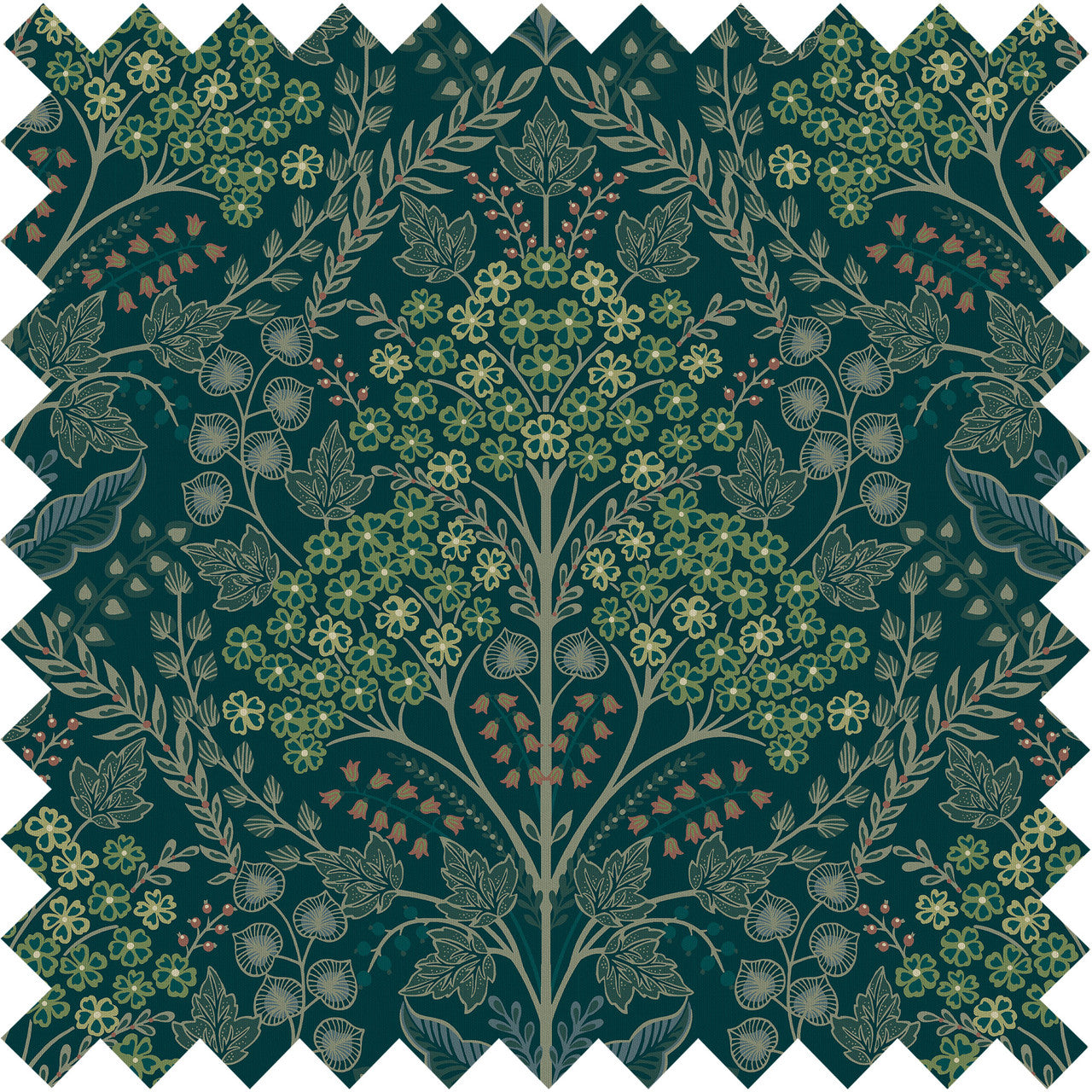 TJ42204F Winkworth Mulberry Tree Fabric By Galerie