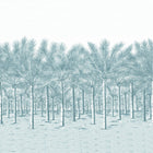 TM13949 Palm Grove Spa Blue Wallpaper by Thibaut