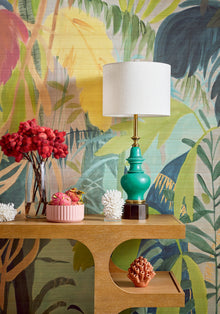 TM15853 Rainforest Mural Tropical Islander Wallpaper by Thibaut