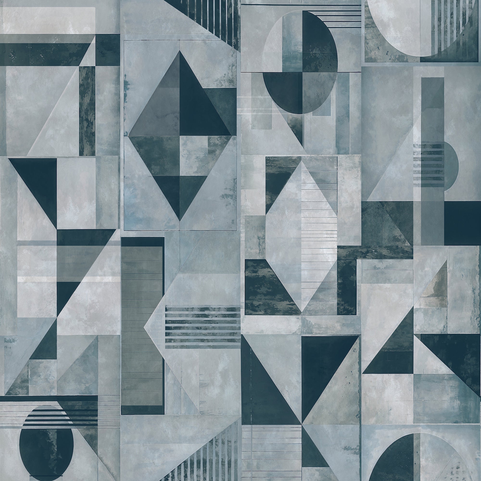 TM24432 Galaxy Mural Graphite and Mineral Yutori Wallpaper by Thibaut