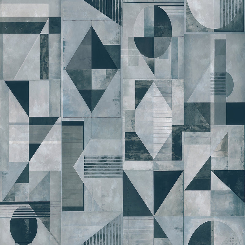 TM24432 Galaxy Mural Graphite and Mineral Yutori Wallpaper by Thibaut