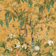 Wild Wisteria Mural Sojourn Ochre Wallpaper by Thibaut