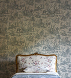LW 318 608 Toile Baptiste Celeste Wallpaper by Lewis & Wood