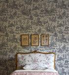 LW 318 606 Toile Baptiste Moule Wallpaper by Lewis & Wood