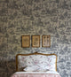 Toile Baptiste Moule Entente Cordiale Wallpaper by Lewis & Wood