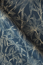 TOSHIND Oshadhi Indigo Kala Fabric by Coordonné - draped