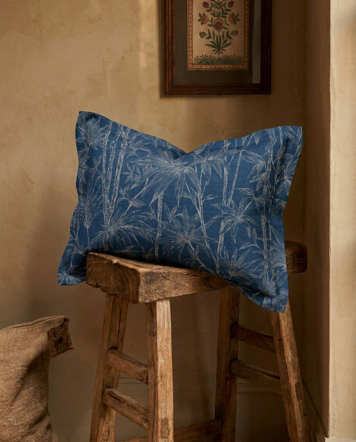TOSHIND Oshadhi Indigo Kala Fabric by Coordonné - room