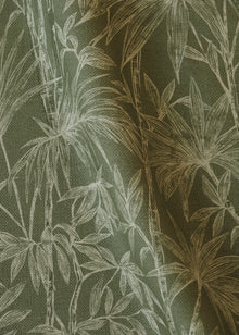 TOSHMOS Oshadhi Moss Kala Fabric by Coordonné - draped