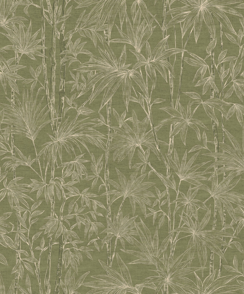 TOSHMOS Oshadhi Moss Kala Fabric by Coordonné - flat