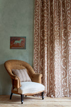 LW 340 390 Totem Ginger Fabric by Lewis & Wood