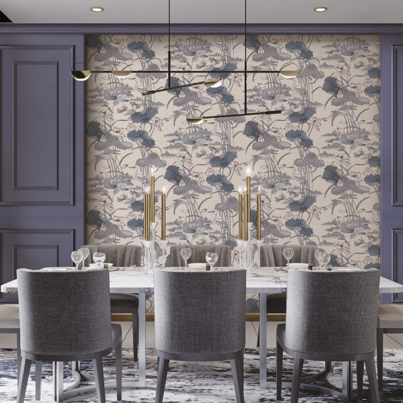 TP422702 Lotus Pond by Wallpaper by Design ID