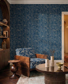 TPAKIND Paksi Indigo Kala Fabric by Coordonné - room
