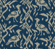 TPAKIND Paksi Indigo Kala Fabric by Coordonné - flat