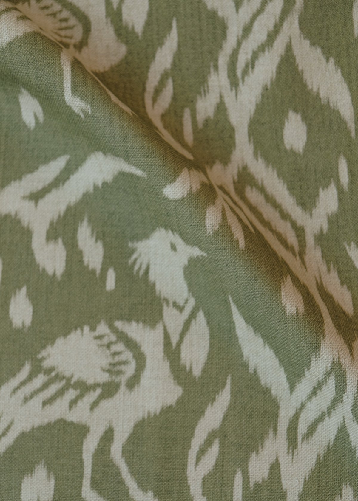 TPAKMOS Paksi Moss Kala Fabric by Coordonné - draped