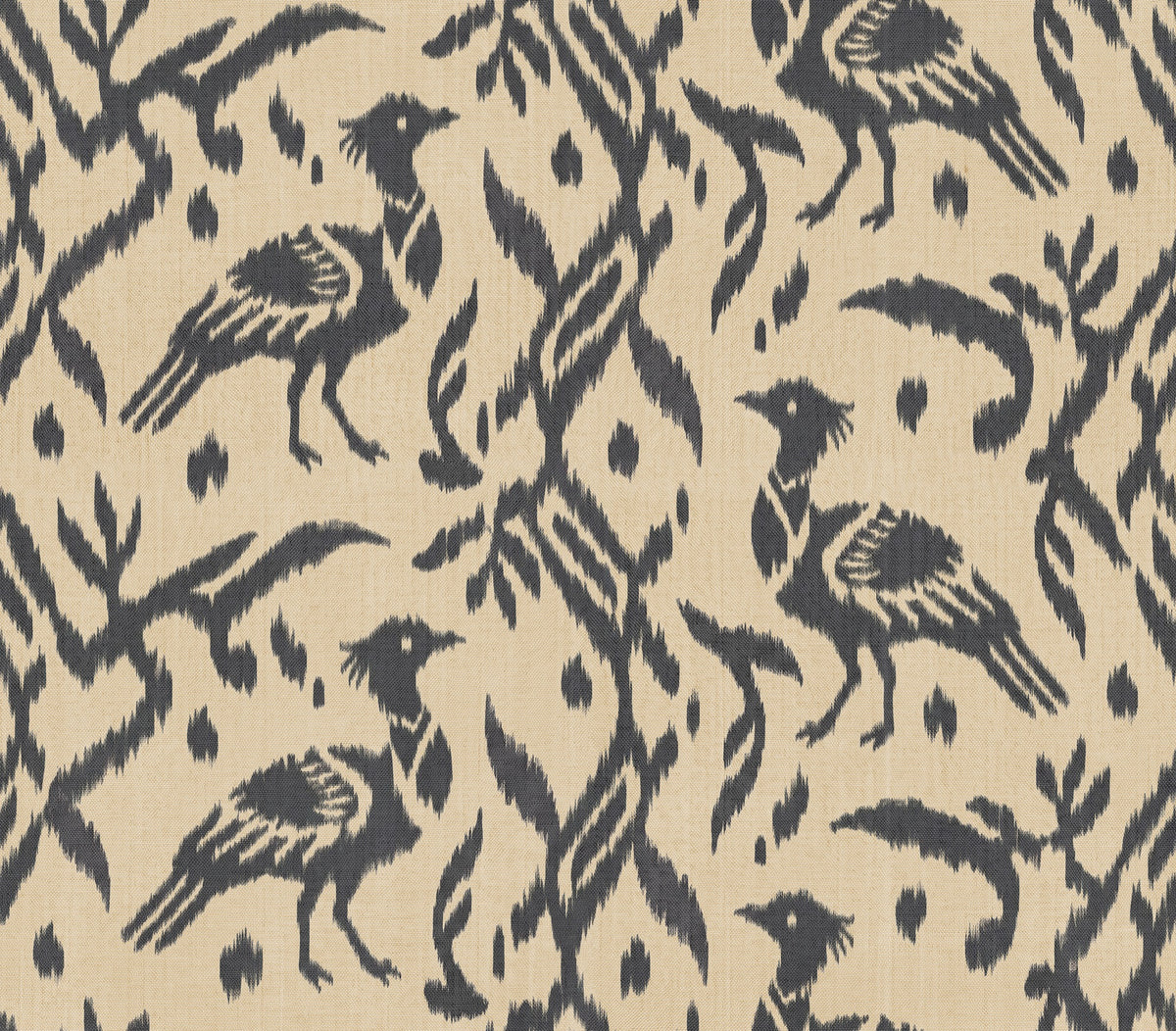 TPAKONY Paksi Onyx Kala Fabric by Coordonné - flat