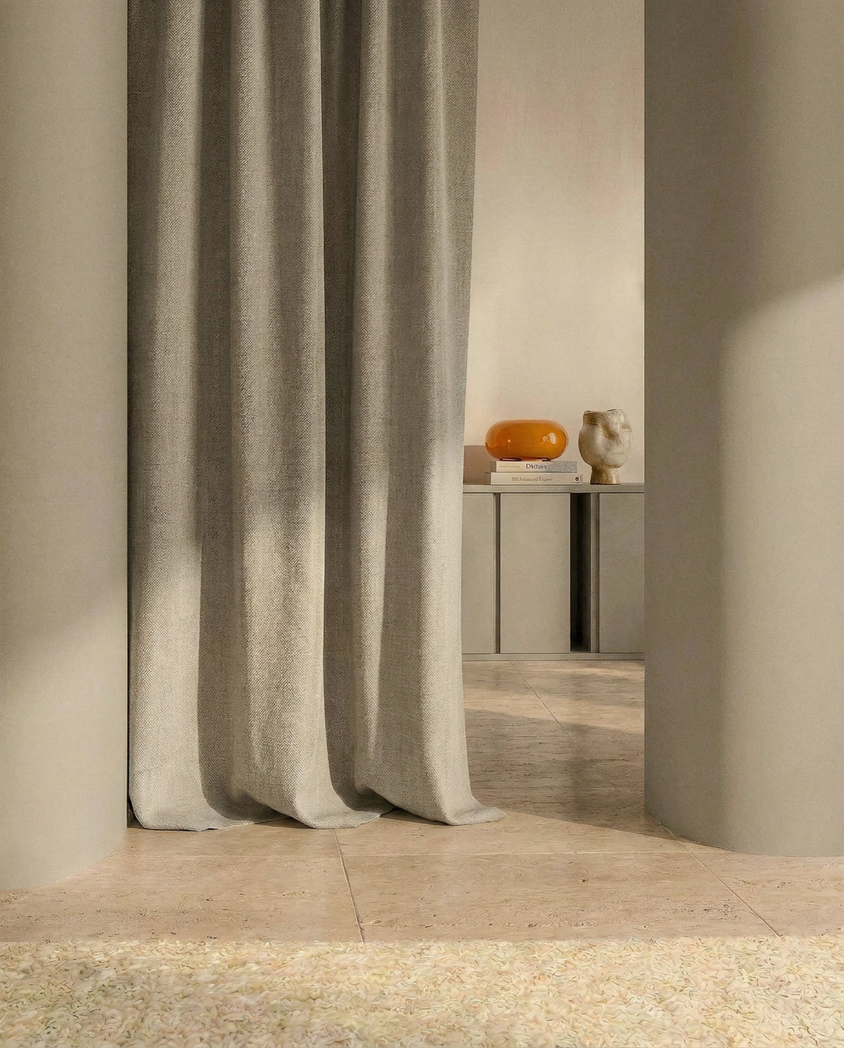 TSARARR Sarga Arroz Fabric by Coordonné - room
