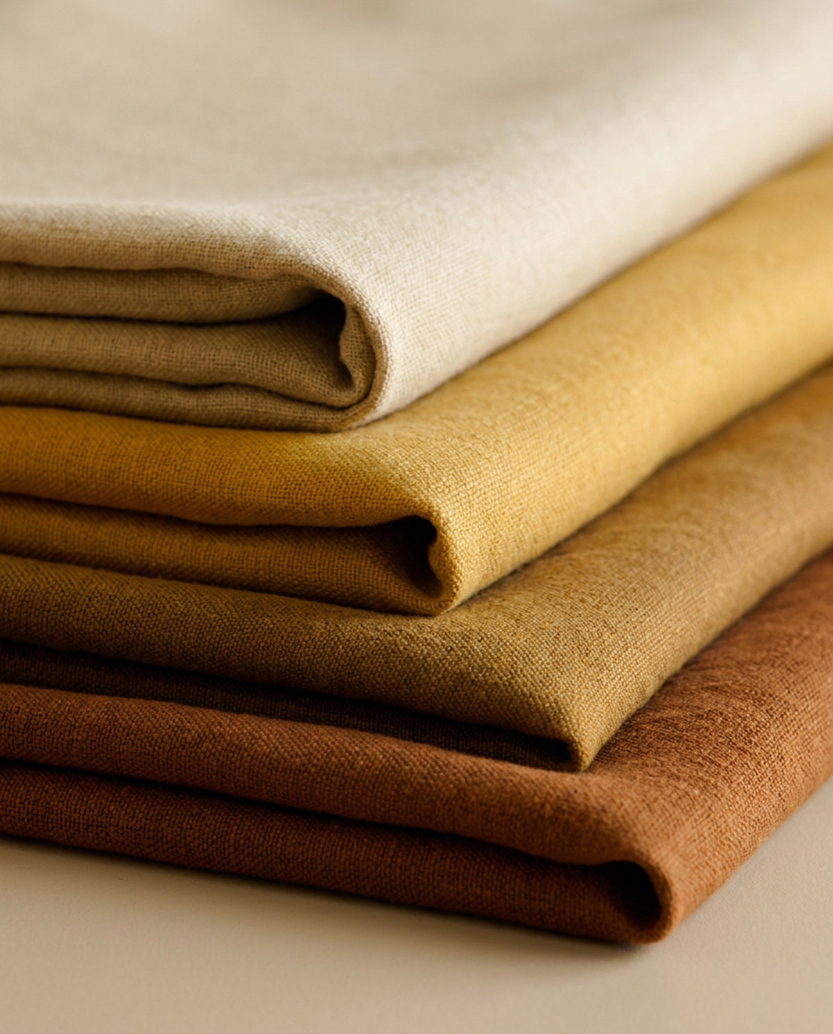 TSARCUR Sarga Curry Fabric by Coordonné - room