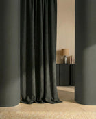 TSARPLO Sarga Plomo Fabric by Coordonné - room