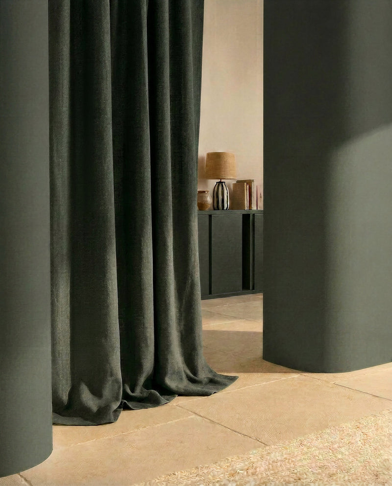 TSARREG Sarga Regaliz Fabric by Coordonné - room