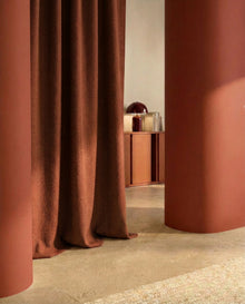 TSARTER Sarga Terracota Fabric by Coordonné - room