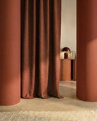 TSARTER Sarga Terracota Fabric by Coordonné - room