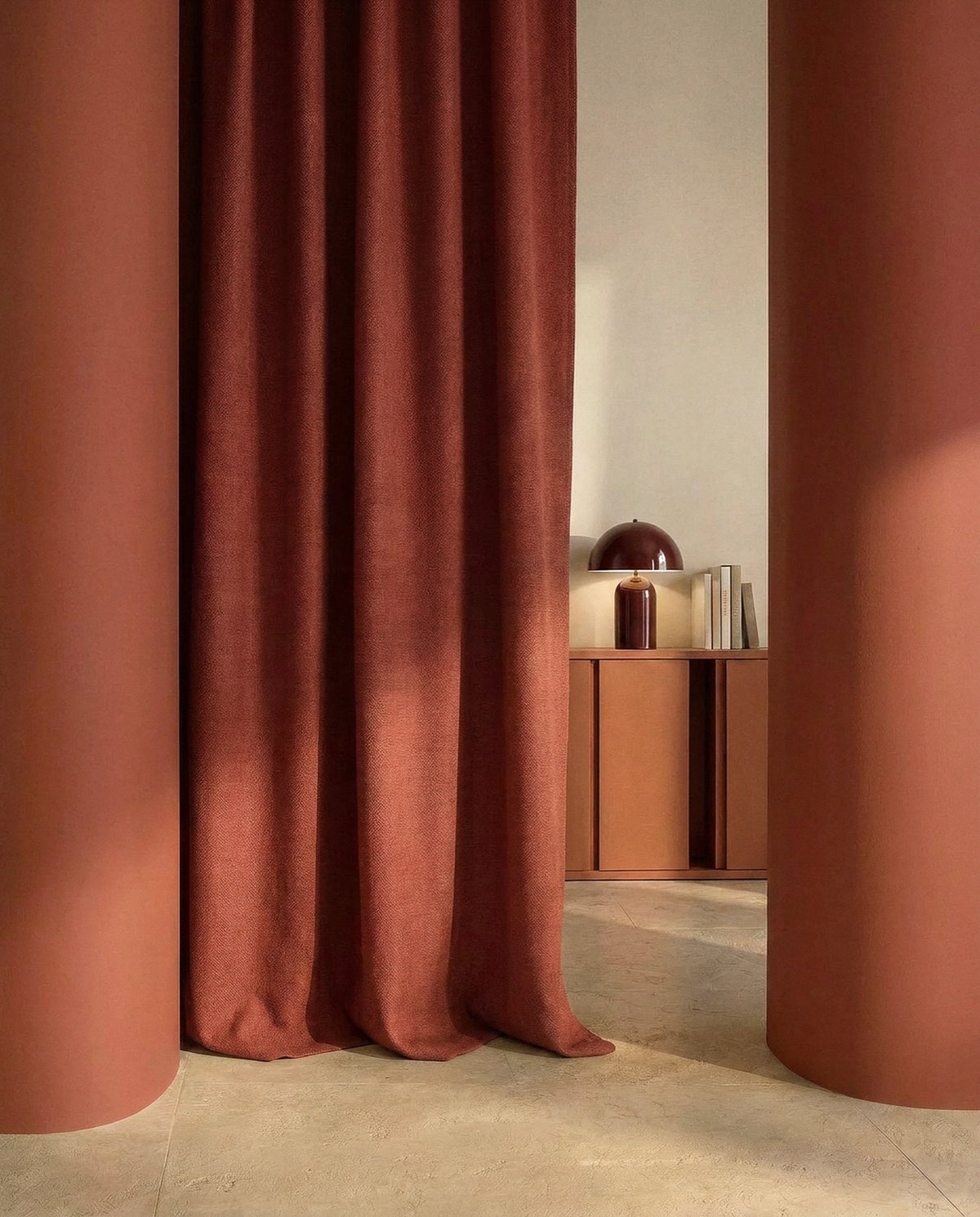 TSARVER Sarga Verbena Fabric by Coordonné - room