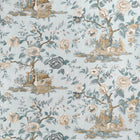 TWW10538 Forest Lodge Spa Blue Boxwood Wallpaper by Thibaut