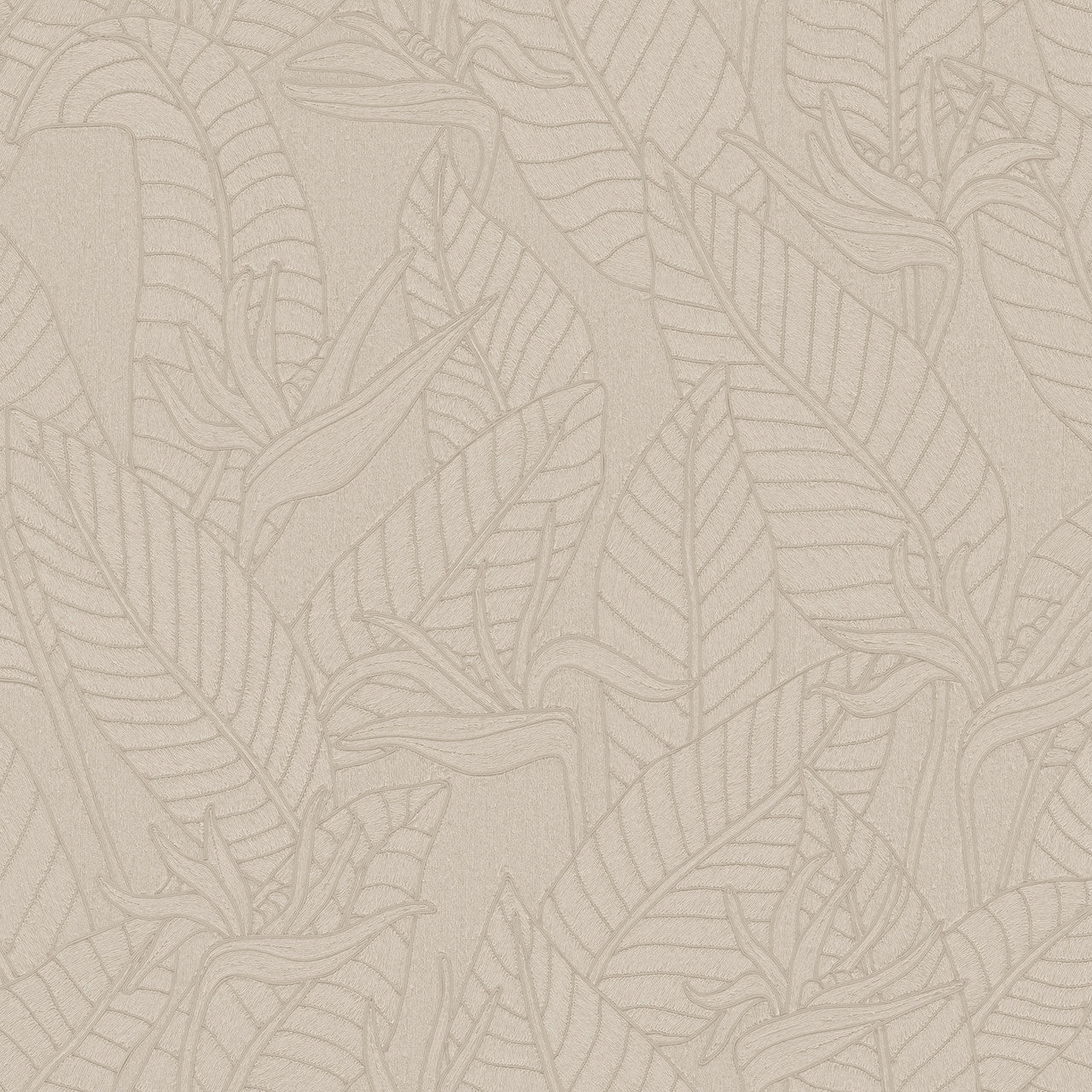 60750 Strelitzia Tali Zinc Wallpaper By Arte