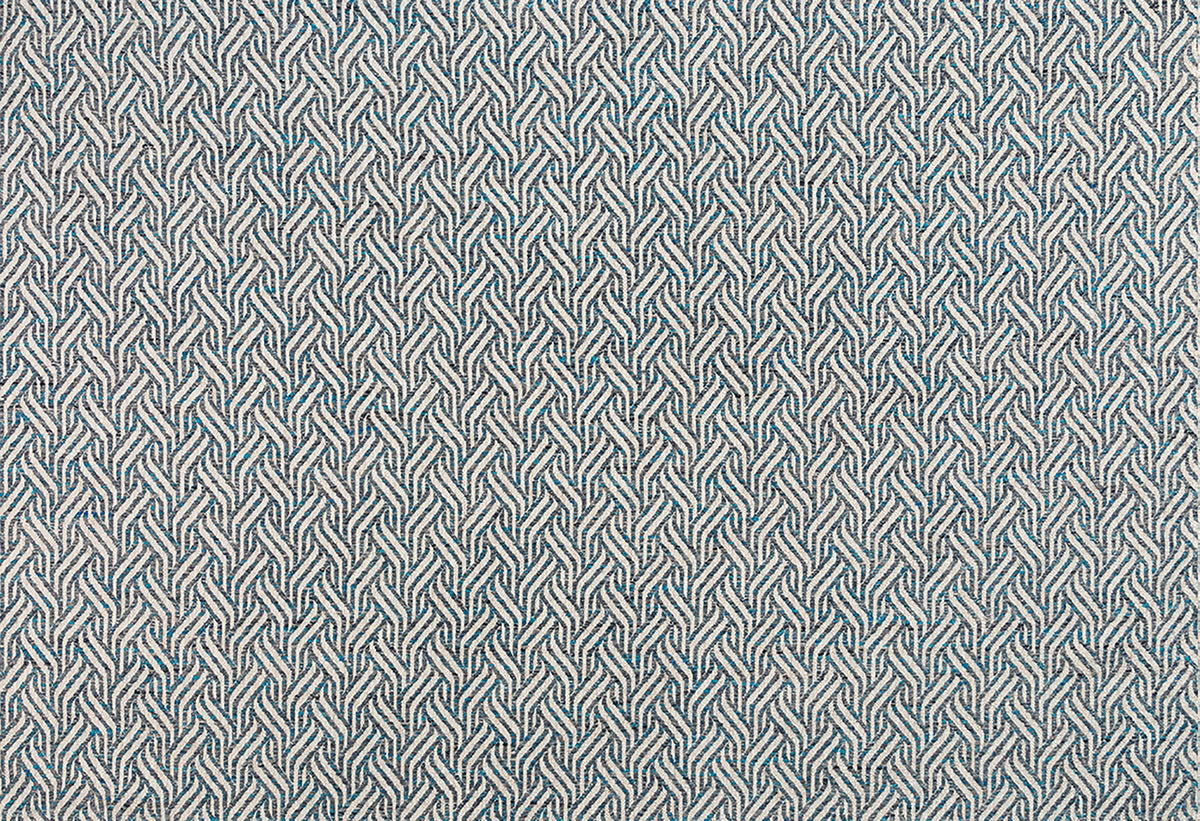Tangle Indigo fabric by Christopher Farr Cloth