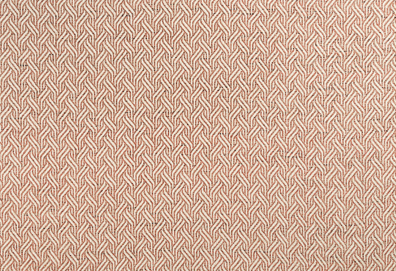 Tangle Terracotta fabric by Christopher Farr Cloth